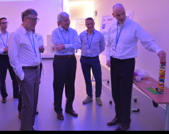 Presenting to Bill Gates